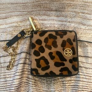 Tory Burch leopard wallet